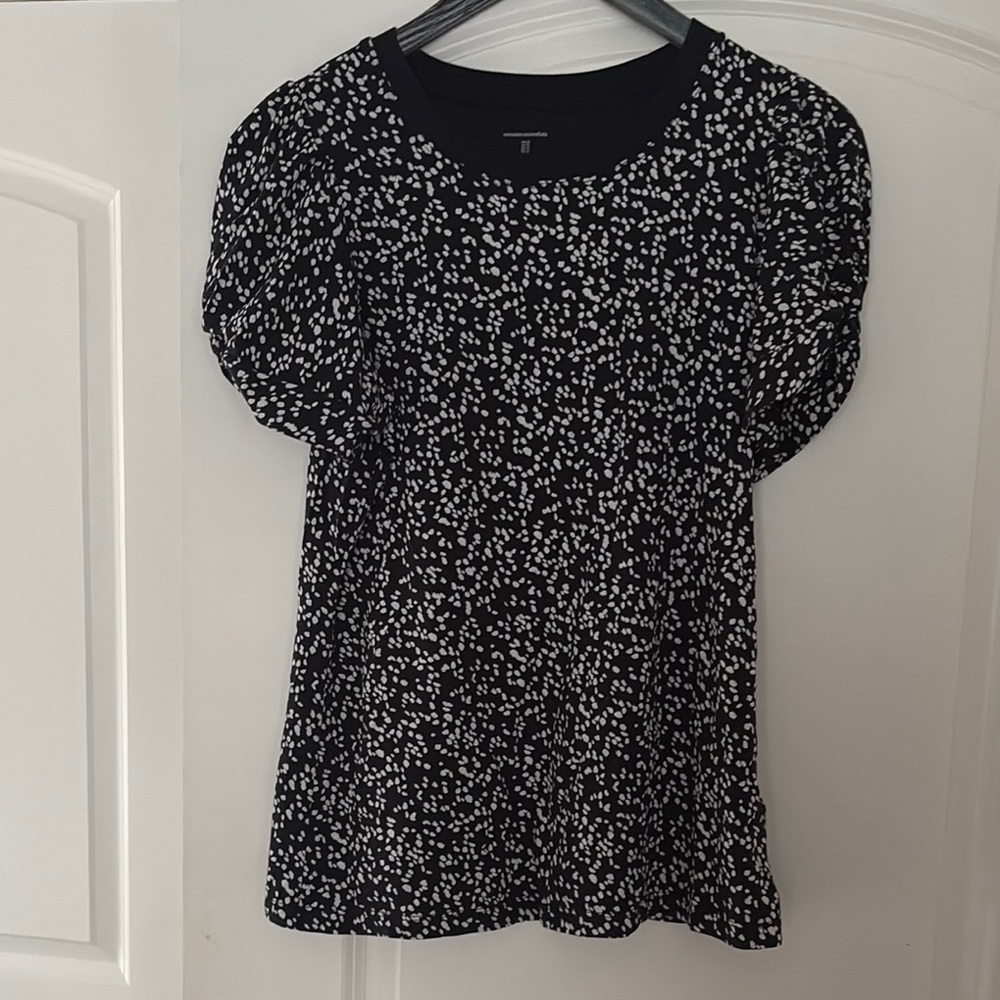 Black and White Women's Top